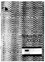 Nakamichi 700-ZXE-Service-Manual